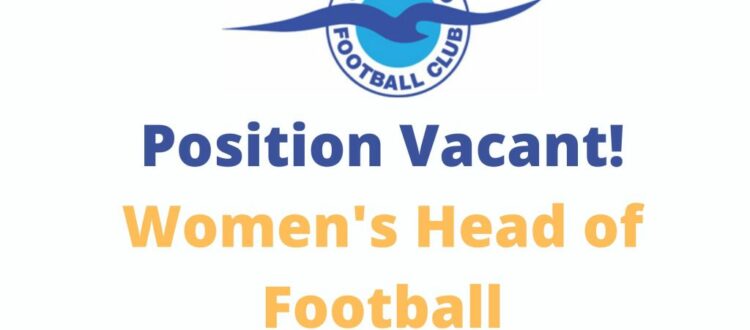 WOMENS HEAD OF FOOTBALL