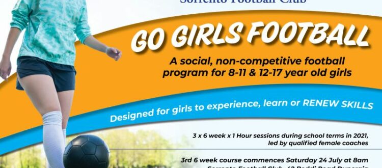 Go Girls Football and Girls SAP Program