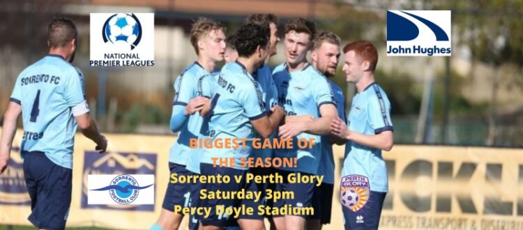 Top Four Cup: Play-Off – Sorrento v Perth Glory